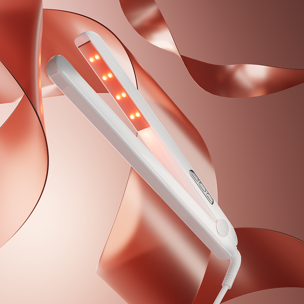 3D rendering of a modern cold iron for product marketing